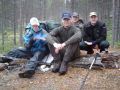 Matkalaiset: Niko, Jan, Min� (Tero) ja Mika